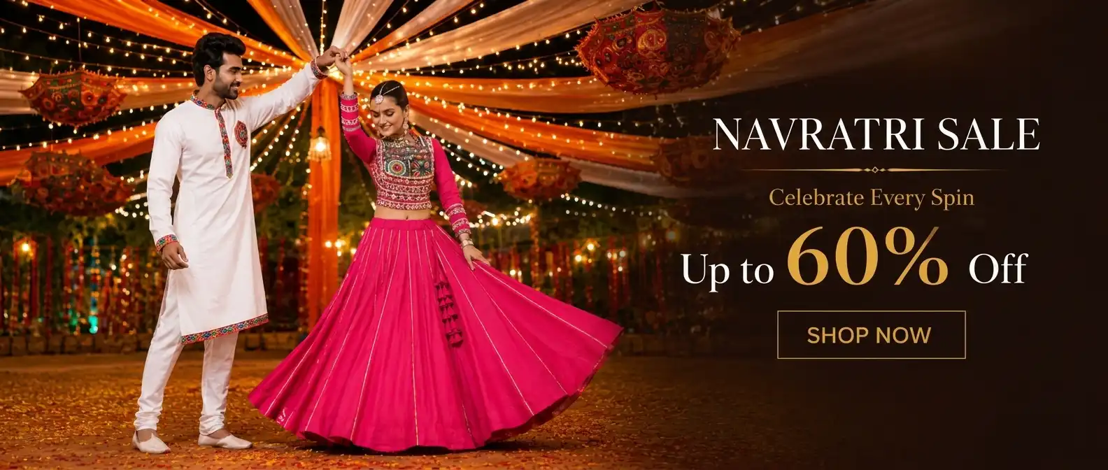 Navratri Mega Sale | Up to 60% OFF