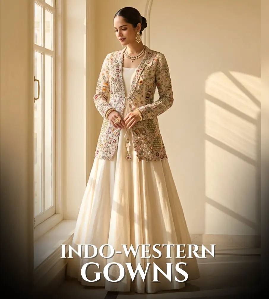 Indo-Western Gowns for Women