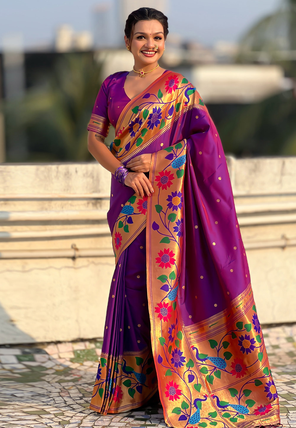  Silk Saree With Blouse 323583