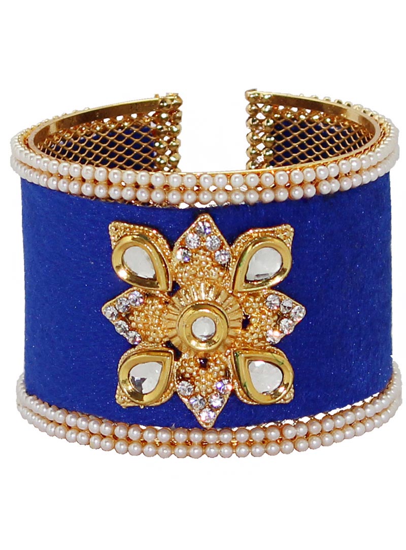 Blue Alloy Austrian Diamonds Bangle 65968