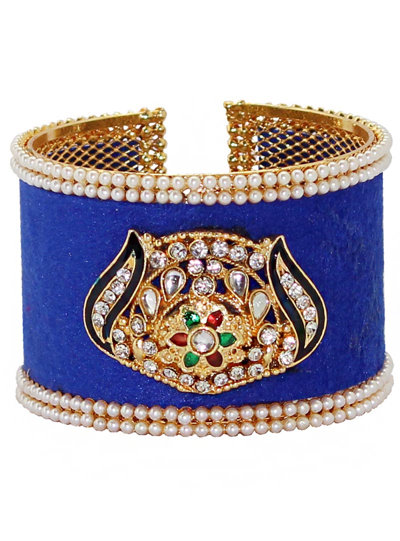 Blue Alloy Austrian Diamonds Bangle 65972