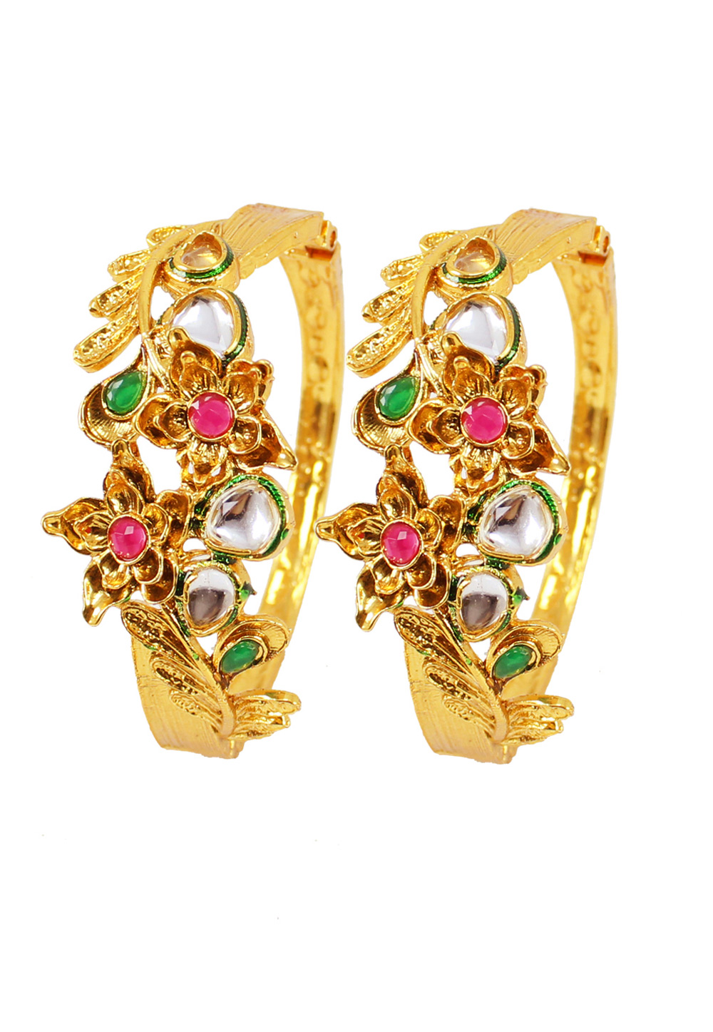 Green Alloy Bangle 177847