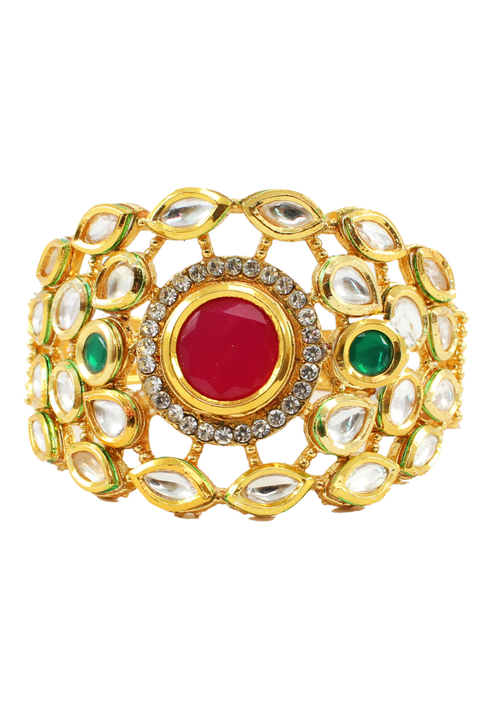 Green Alloy Bangle 177862