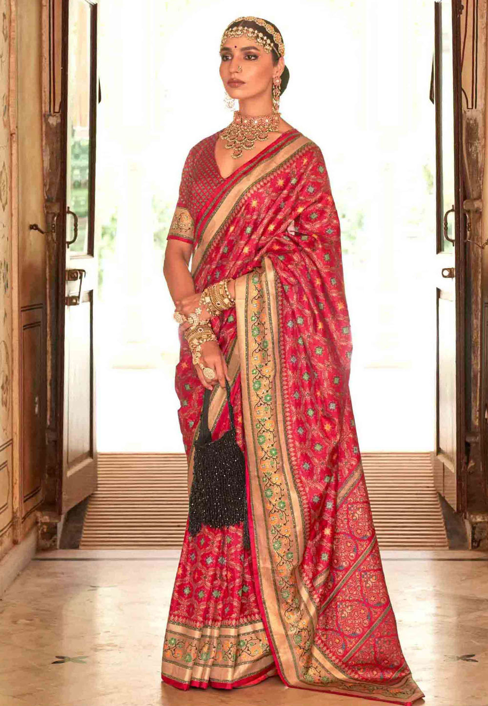 Pink Silk Saree With Blouse 271396