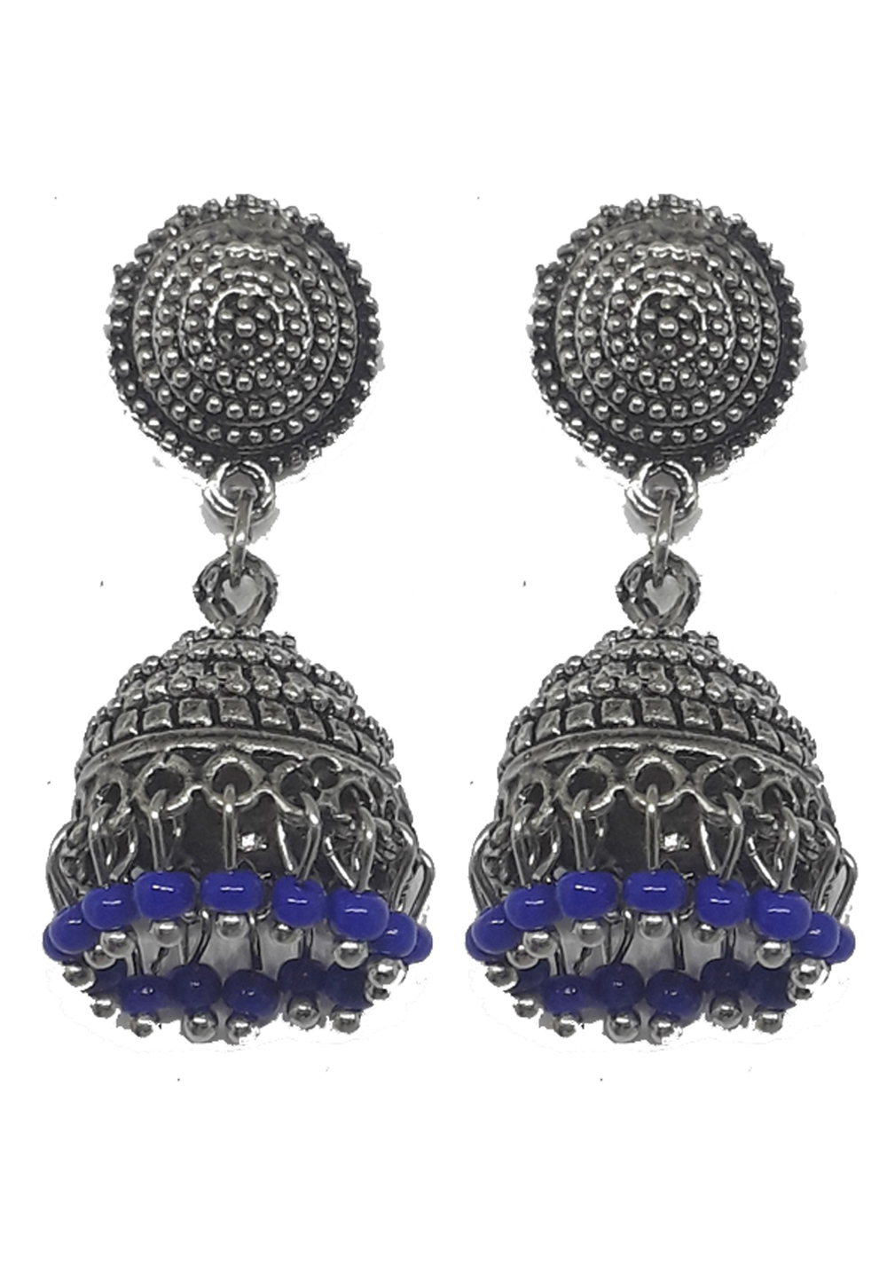 Blue Brass Earrings 202031
