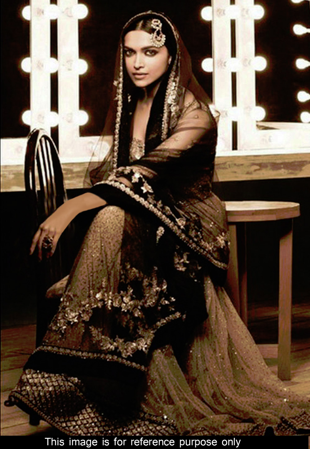 Brown Embroidered Designer Lehenga Chol 38944