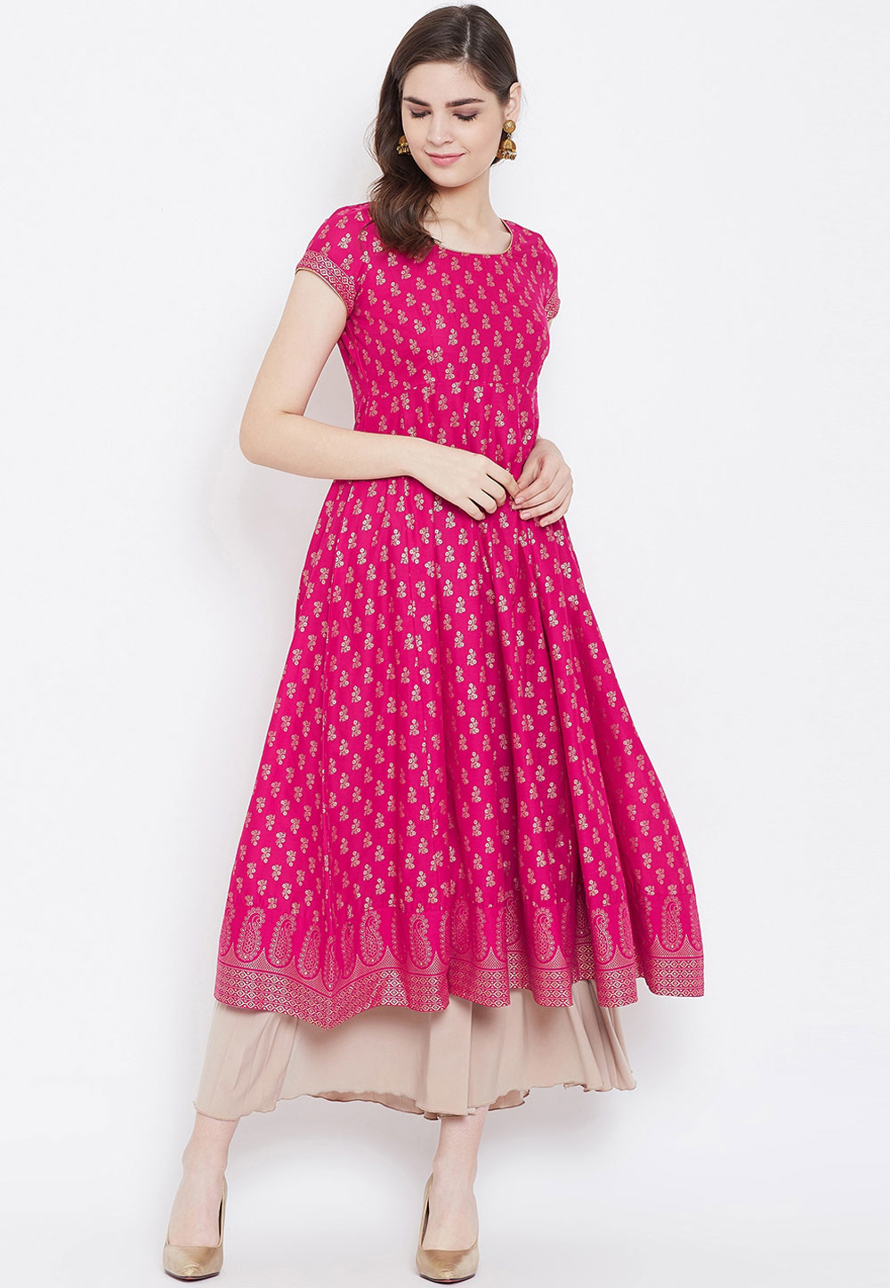 Pink Cotton Tunic 227646