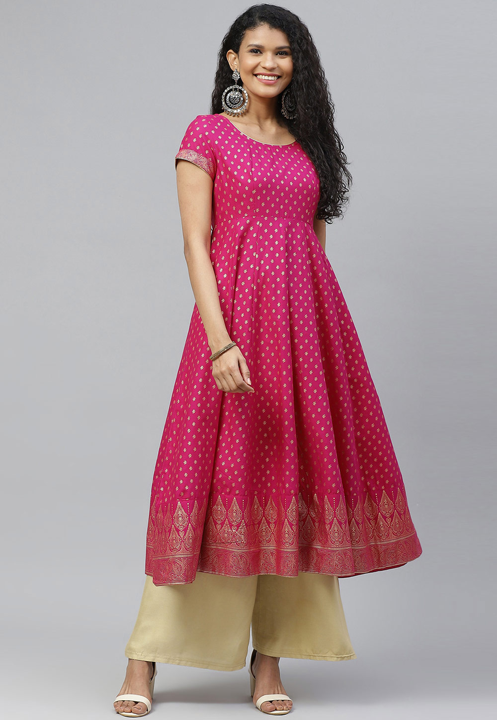 Pink Cotton Tunic 227660