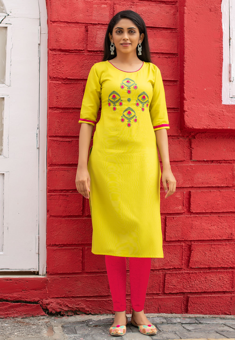 Yellow Silk Tunic 231489