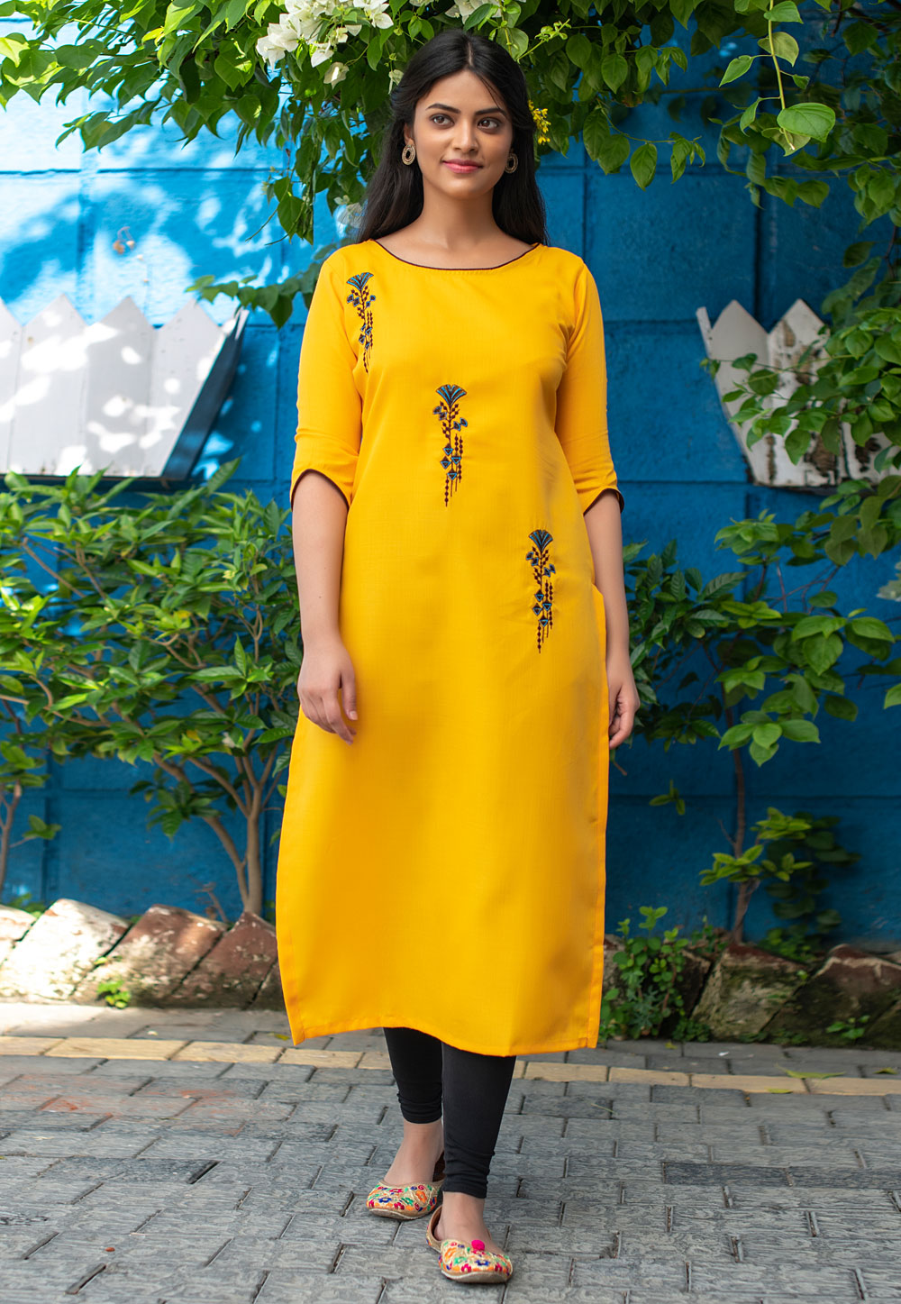 Yellow Silk Tunic 231491