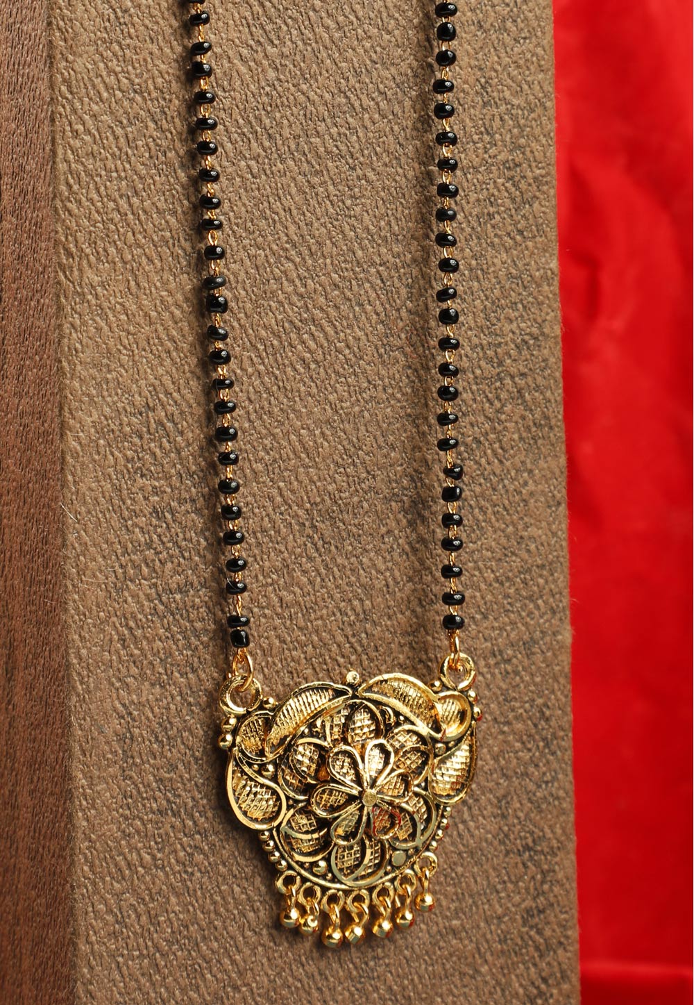 Black Alloy Mangalsutra 227433