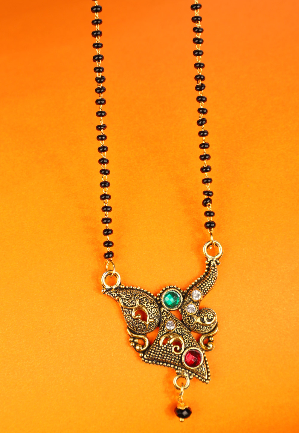Red Alloy Mangalsutra 227437