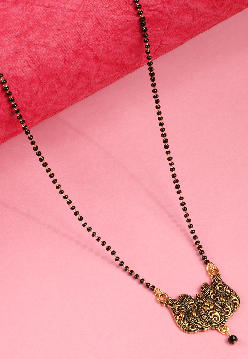 Black Alloy Mangalsutra 227440