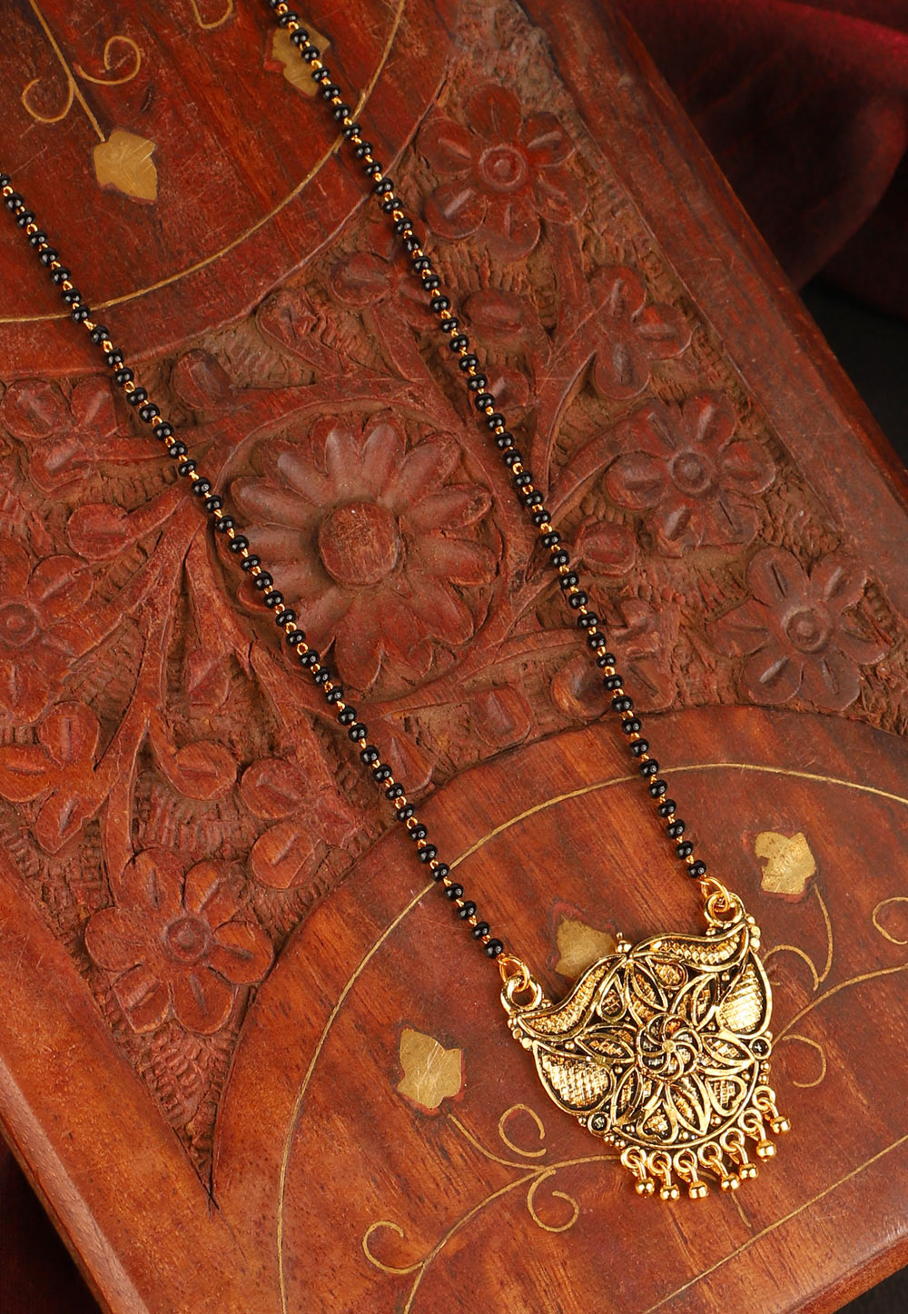 Golden Alloy Mangalsutra 227443