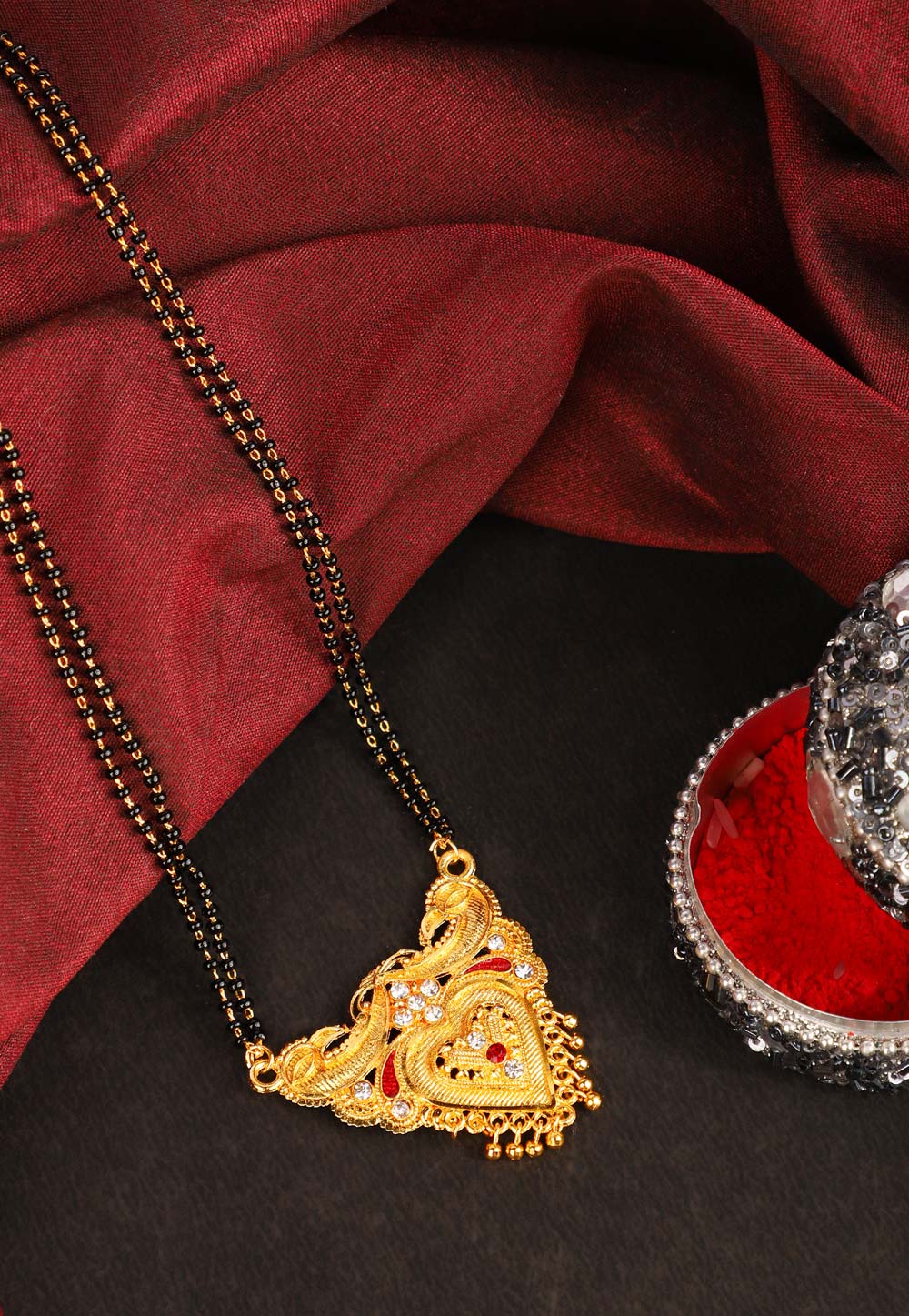 Golden Alloy Mangalsutra 227452