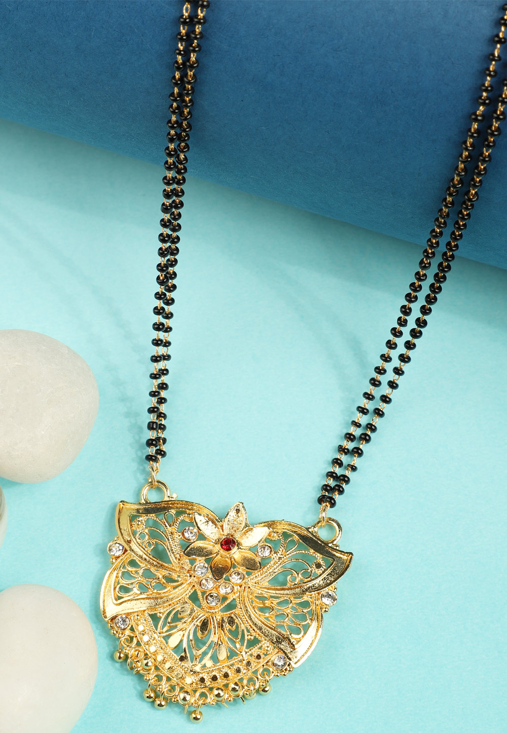 Golden Alloy Mangalsutra 227453
