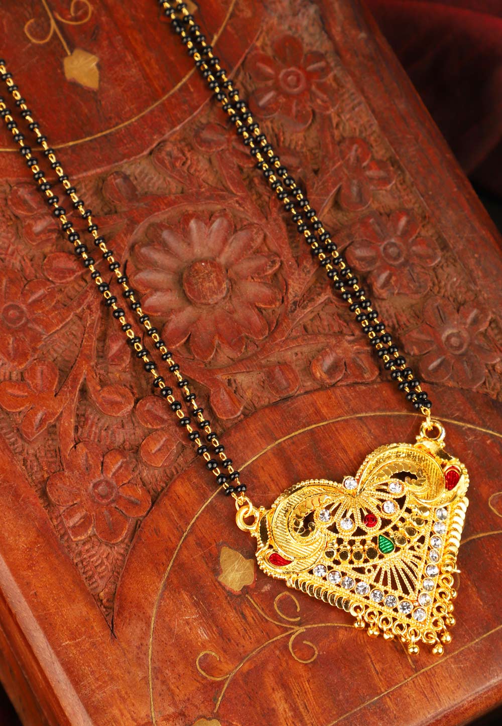 Golden Alloy Mangalsutra 227454