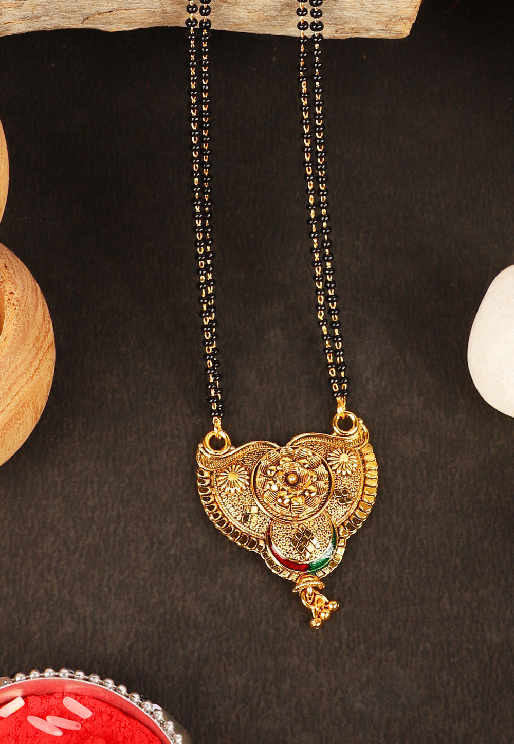 Golden Alloy Mangalsutra 227456