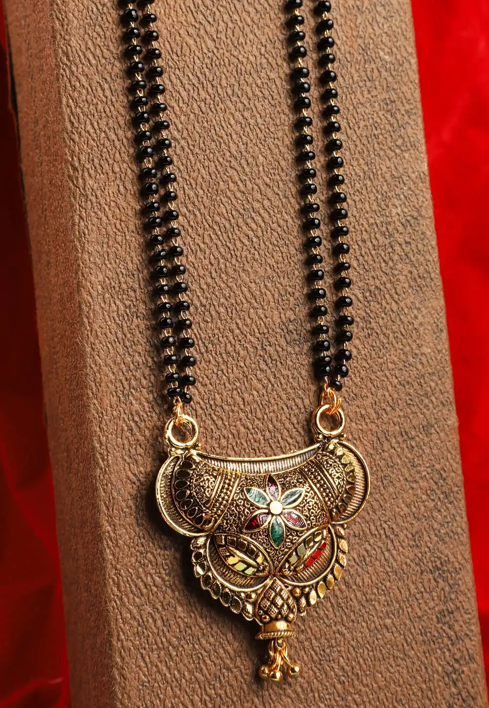 Black Alloy Mangalsutra 227459