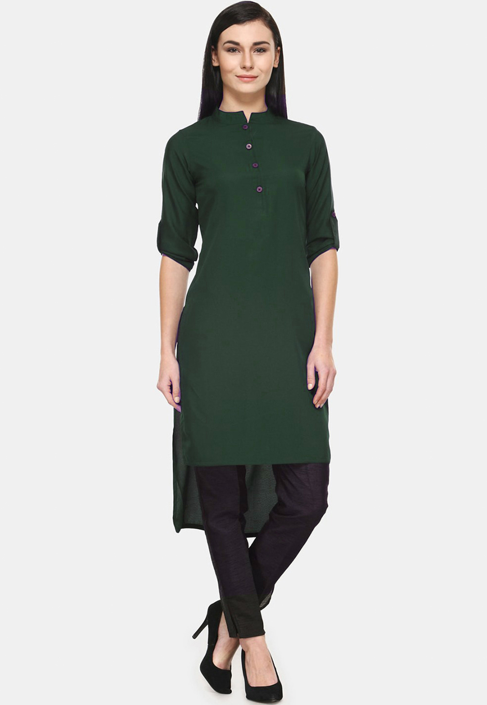 Green Rayon Tunic 266474