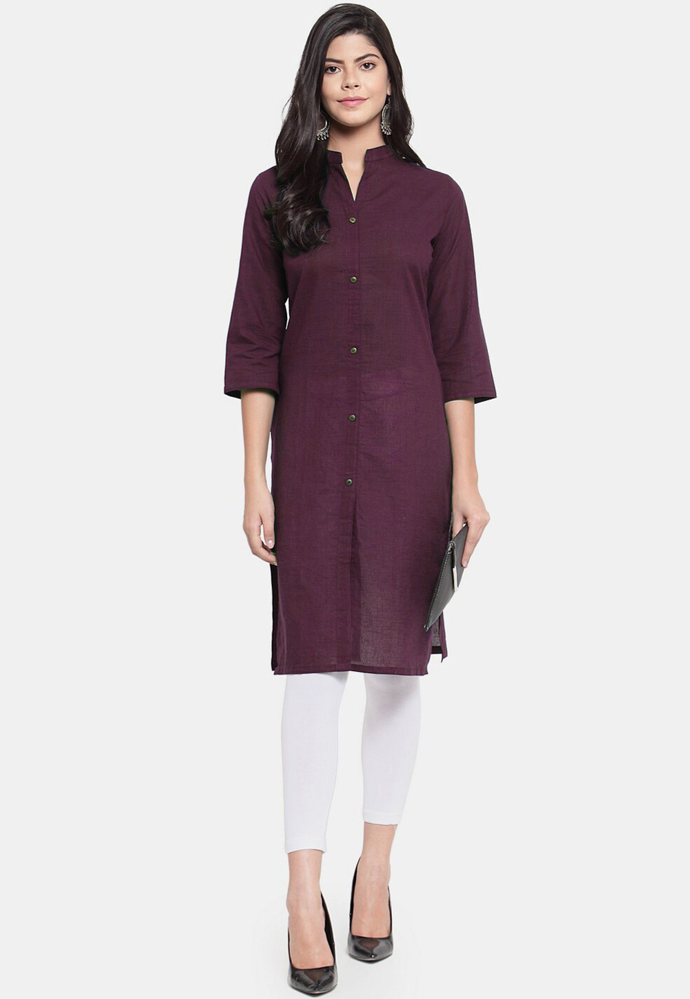 Purple Rayon Tunic 266478