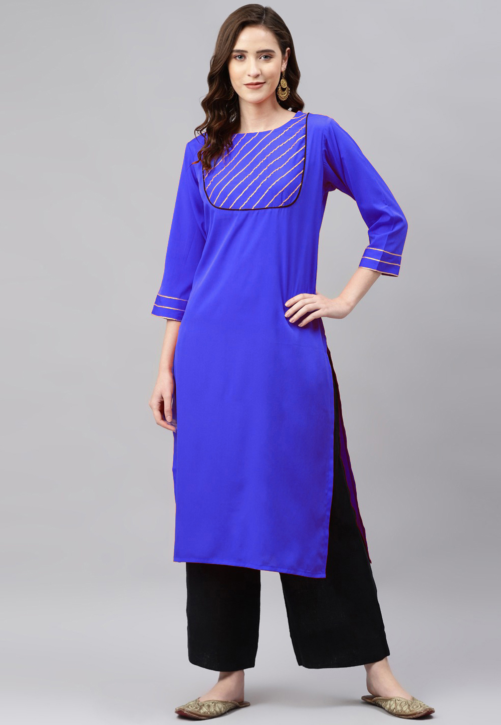 Blue Rayon Tunic 266490