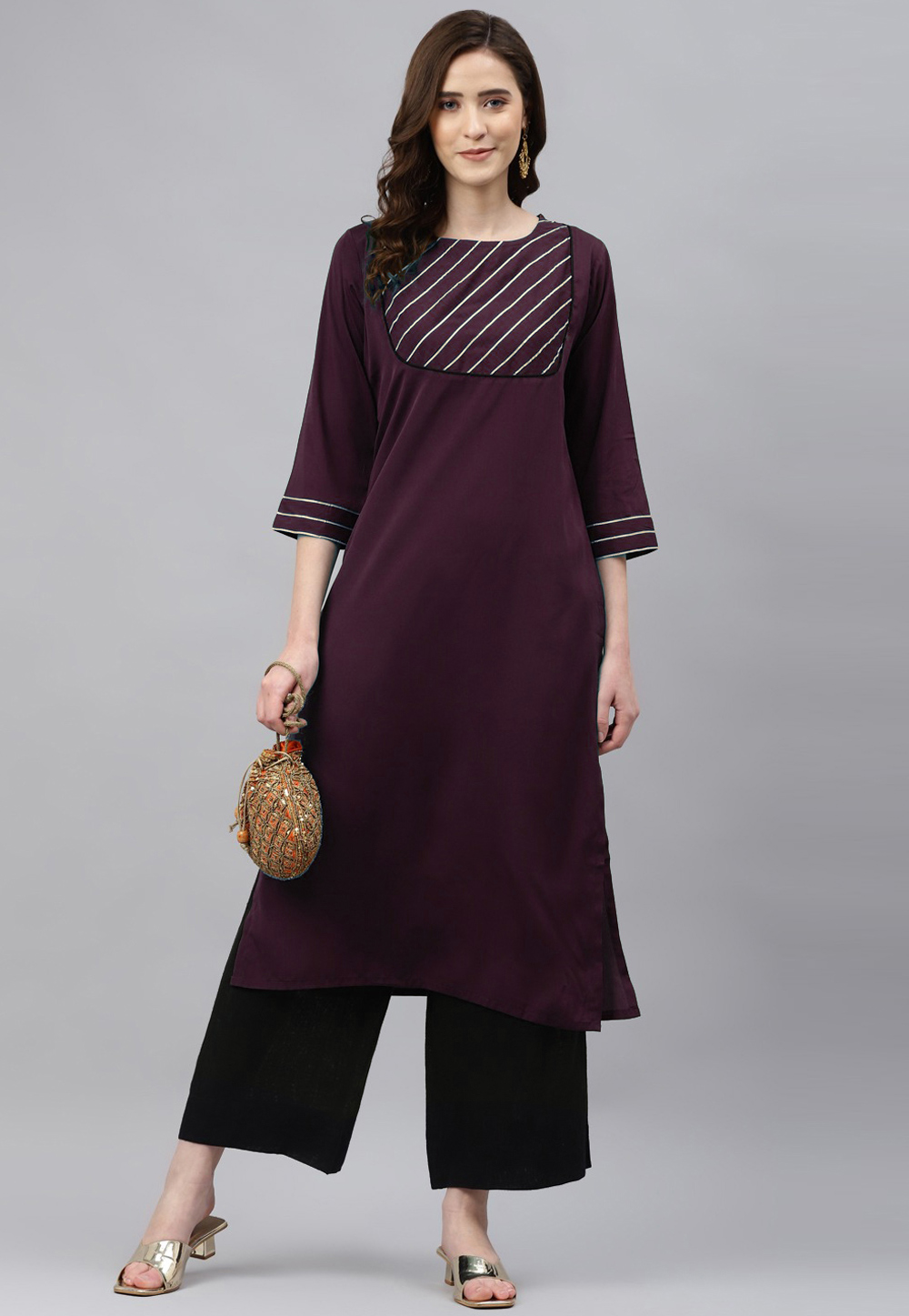 Purple Rayon Tunic 266494