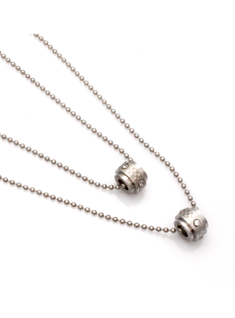 Silver Austrian Diamond Pendant 103677