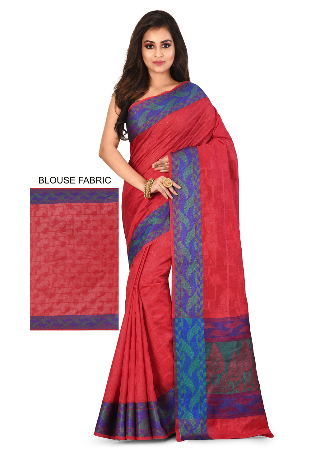 Red Art Silk Festival Wear Saree 198418