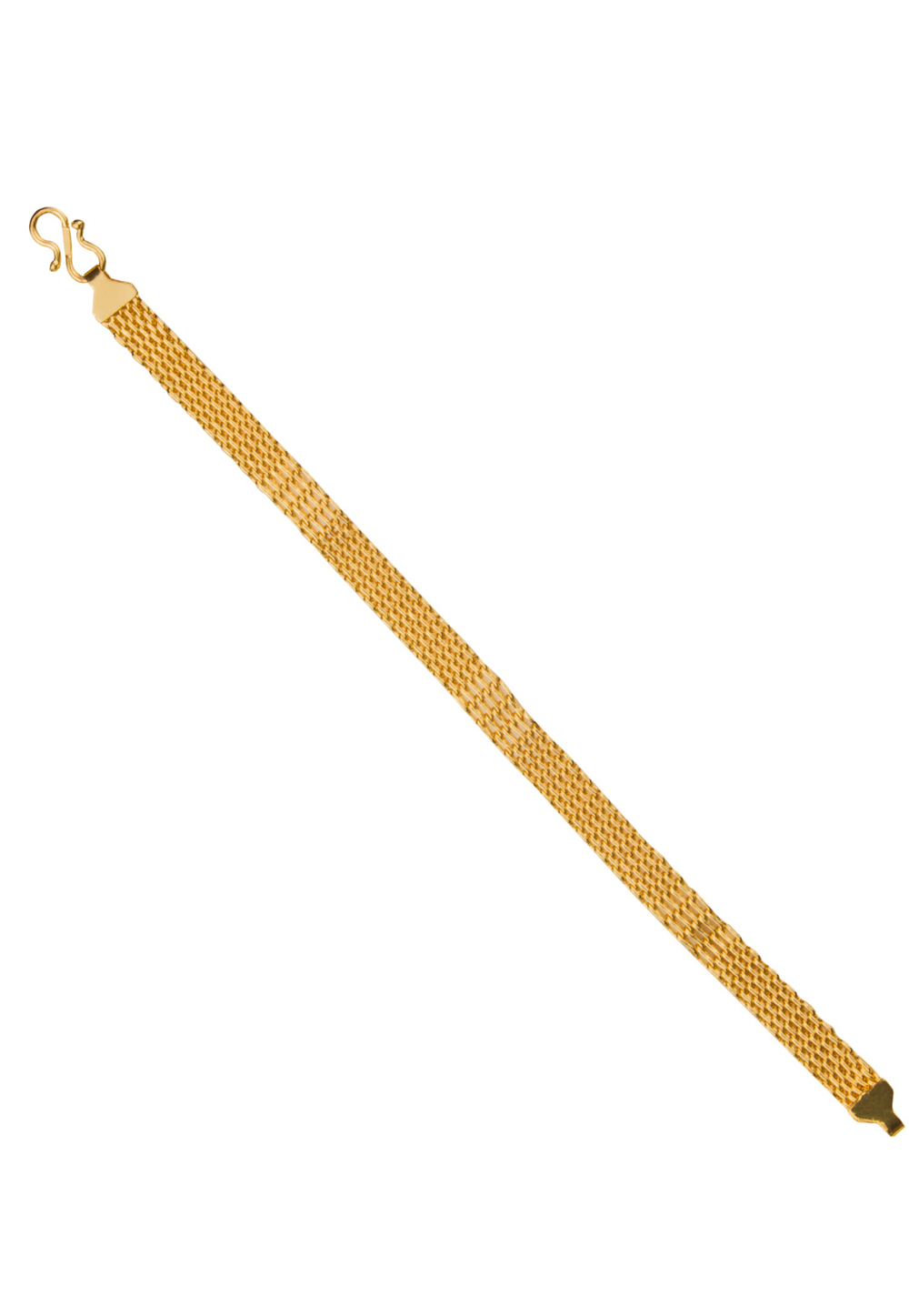 Golden Alloy Men Gold Plated Bracelet 175605