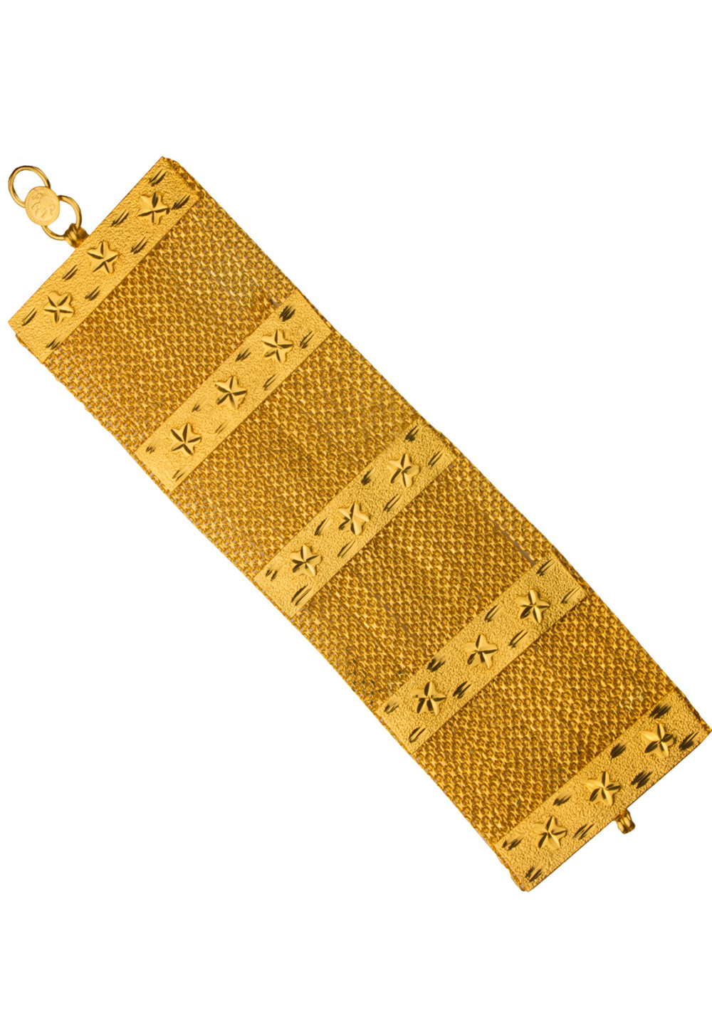 Golden Alloy Men Gold Plated Bracelet 175614