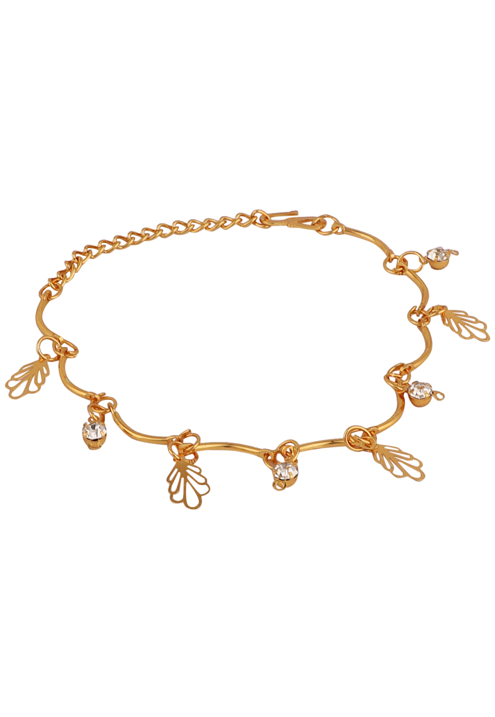 White Brass Women Bracelet 235134