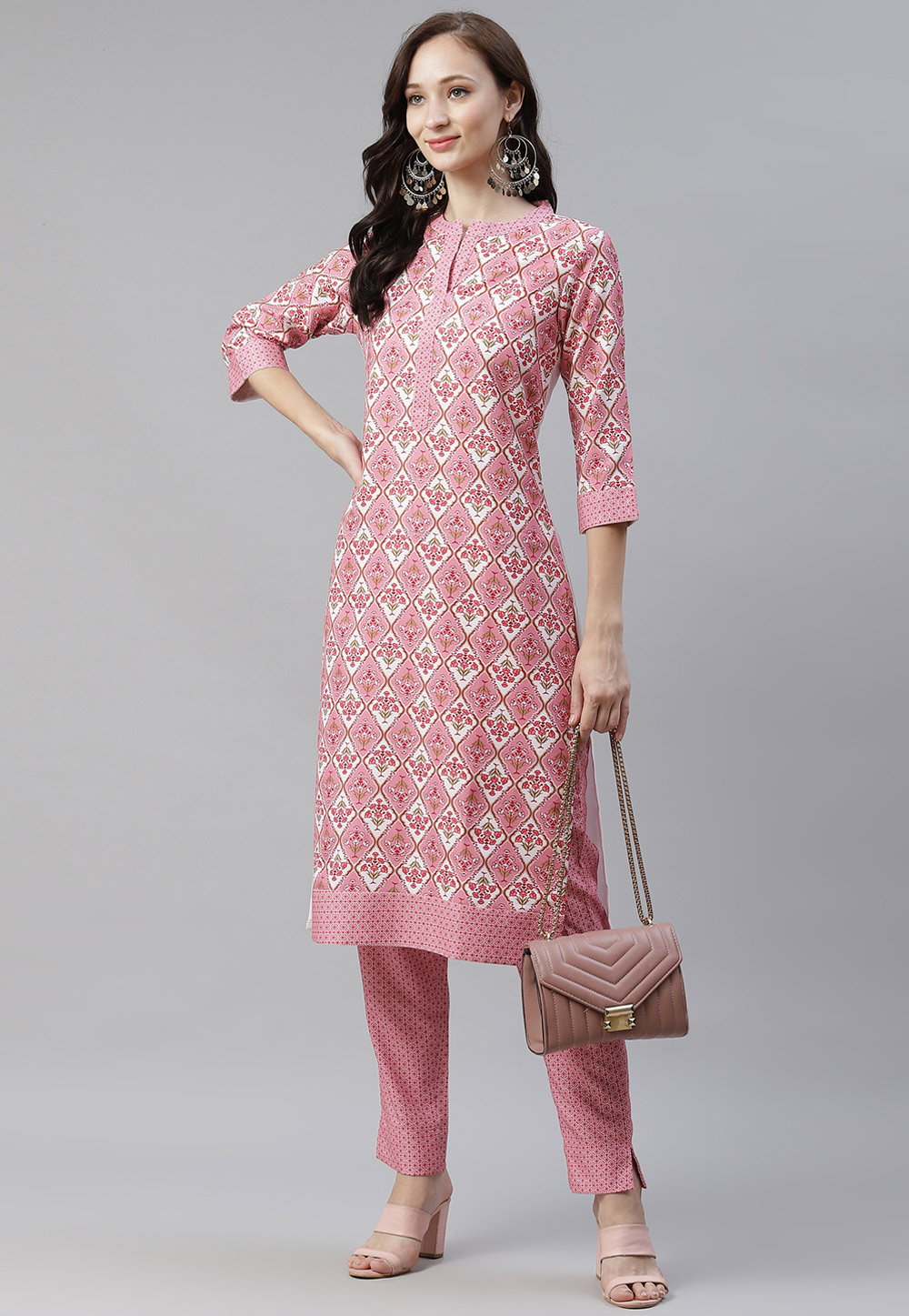 Pink Rayon Tunic 243763