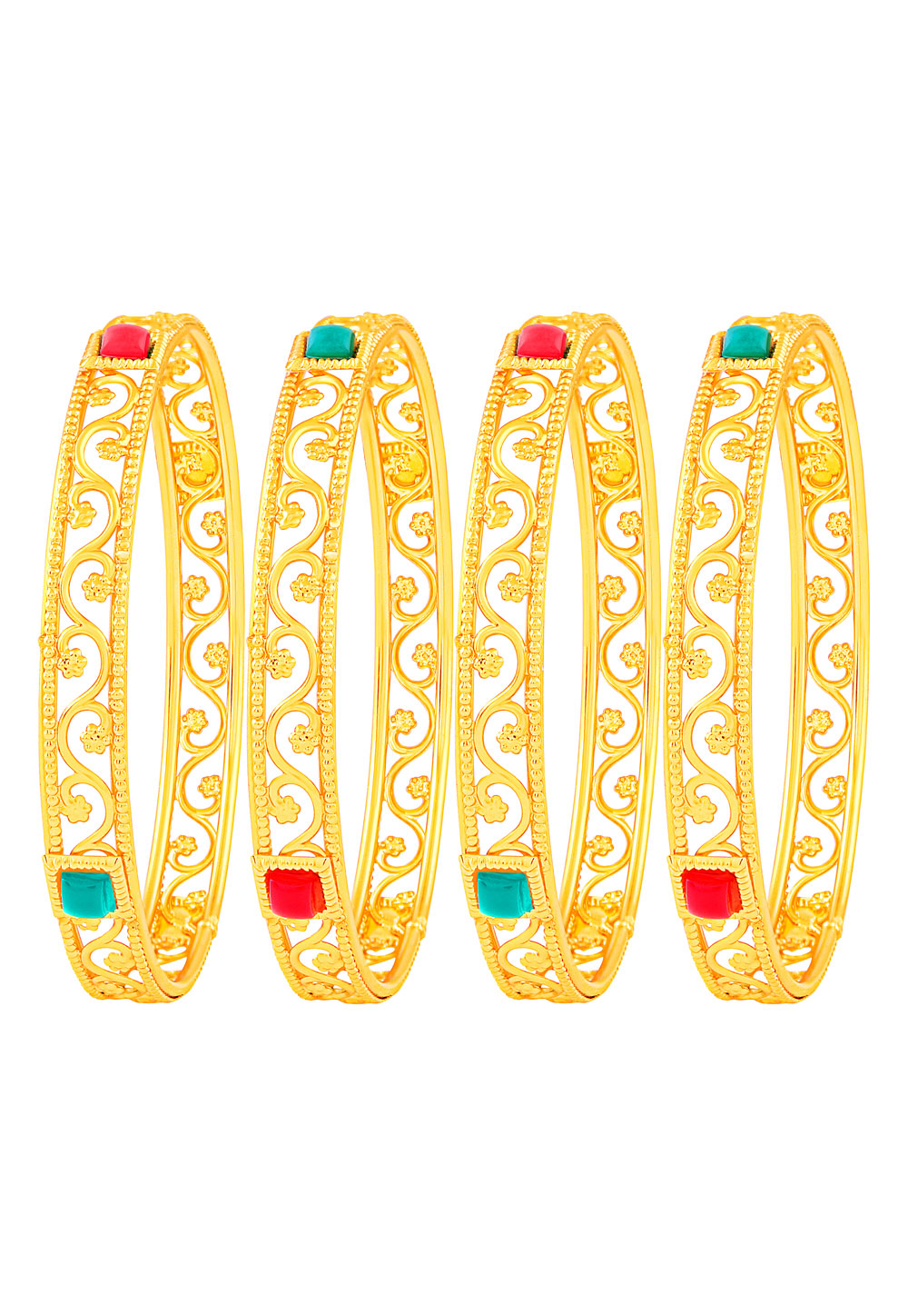Golden Zinc Bangle 191363