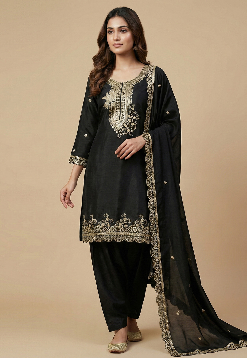 New Arrival Black Punjabi Suits Online