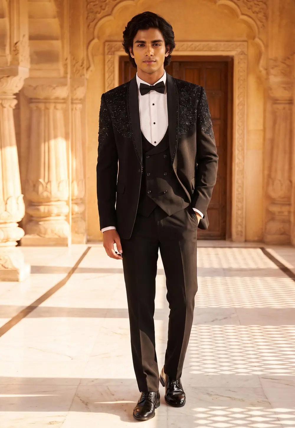 Black Lachka Tuxedos Suit 335900