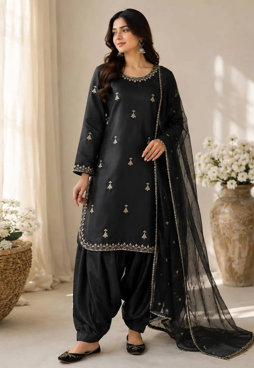 black punjabi dress Buy Black Punjabi Suits Online at Best Price on Indian Cloth Store