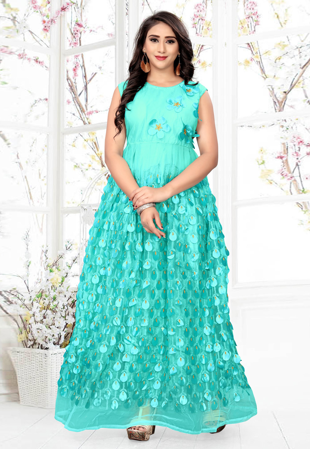 Aqua Net Readymade Gown 168957