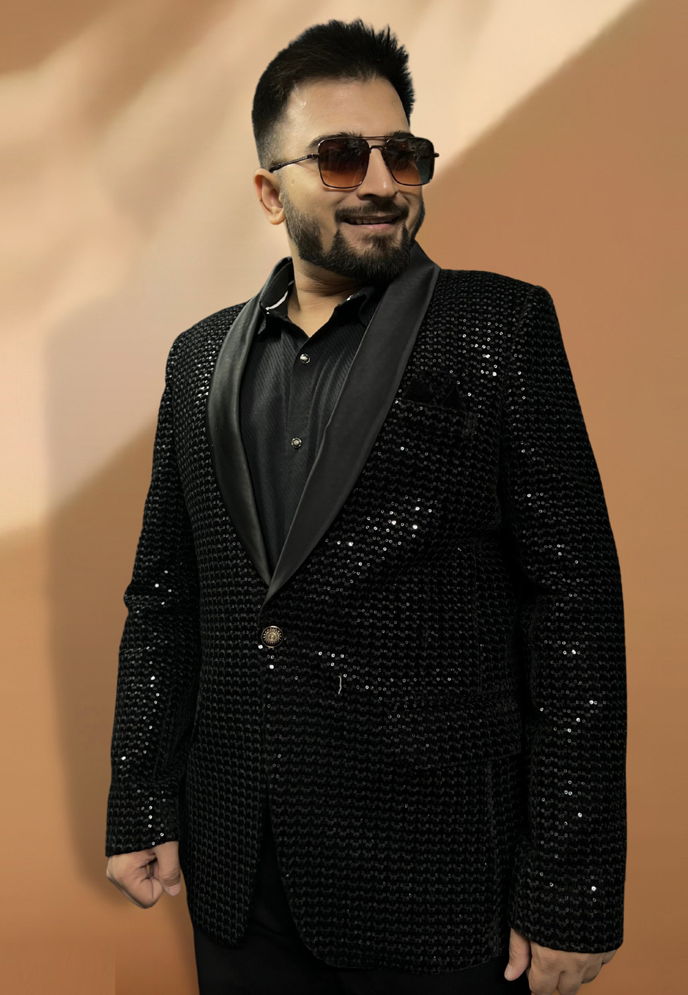 Black Velvet Readymade Blazer 270020