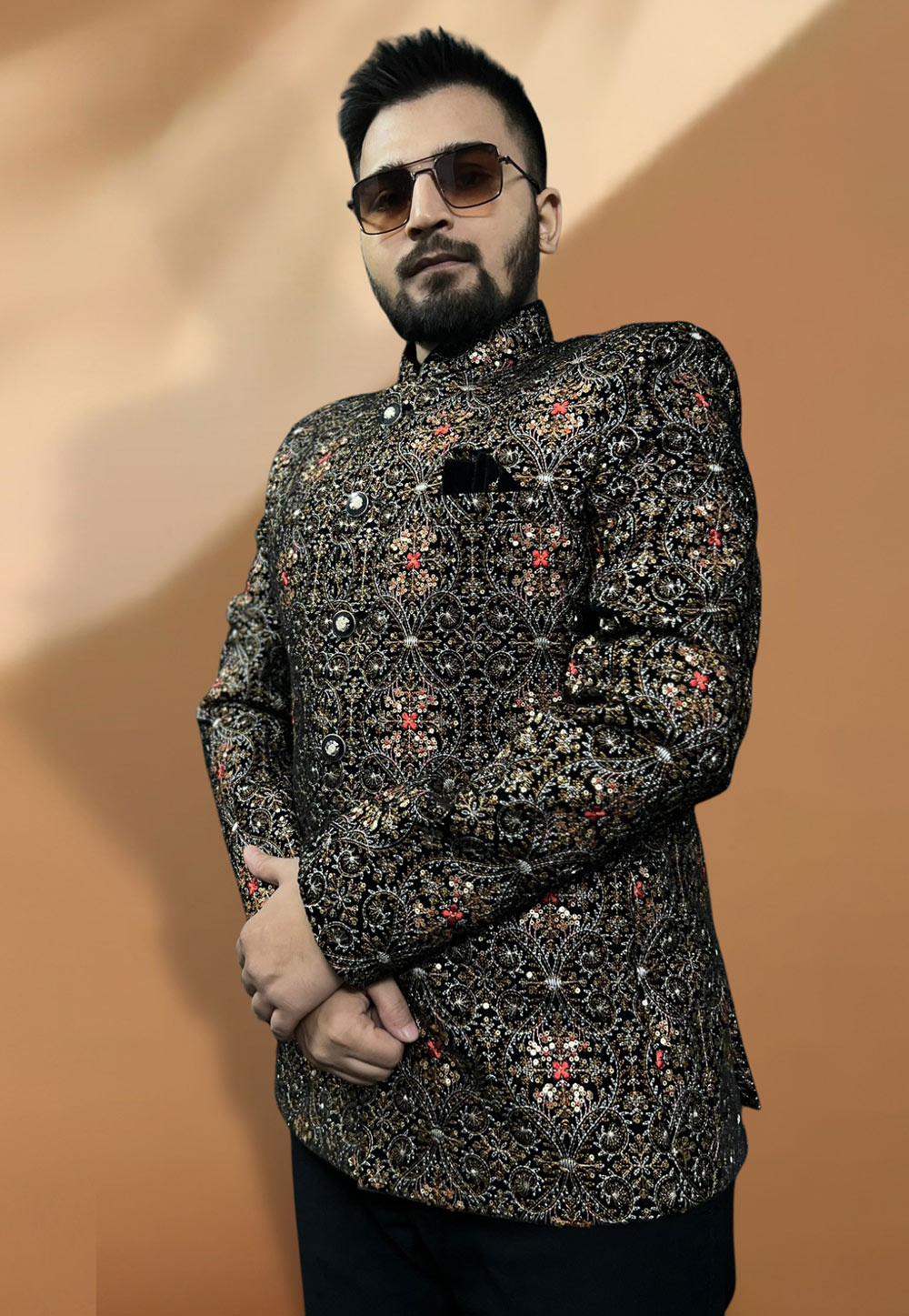 Black Velvet Readymade Blazer 270027