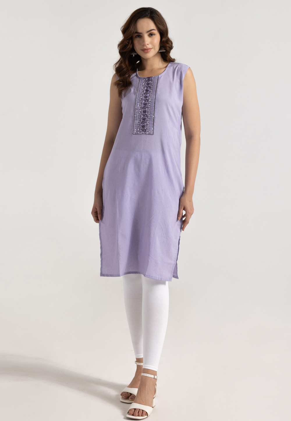 Lavender Rayon Tunic 311321
