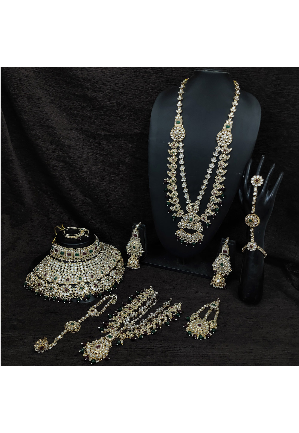 Multicolor Alloy Bridal Set 328399