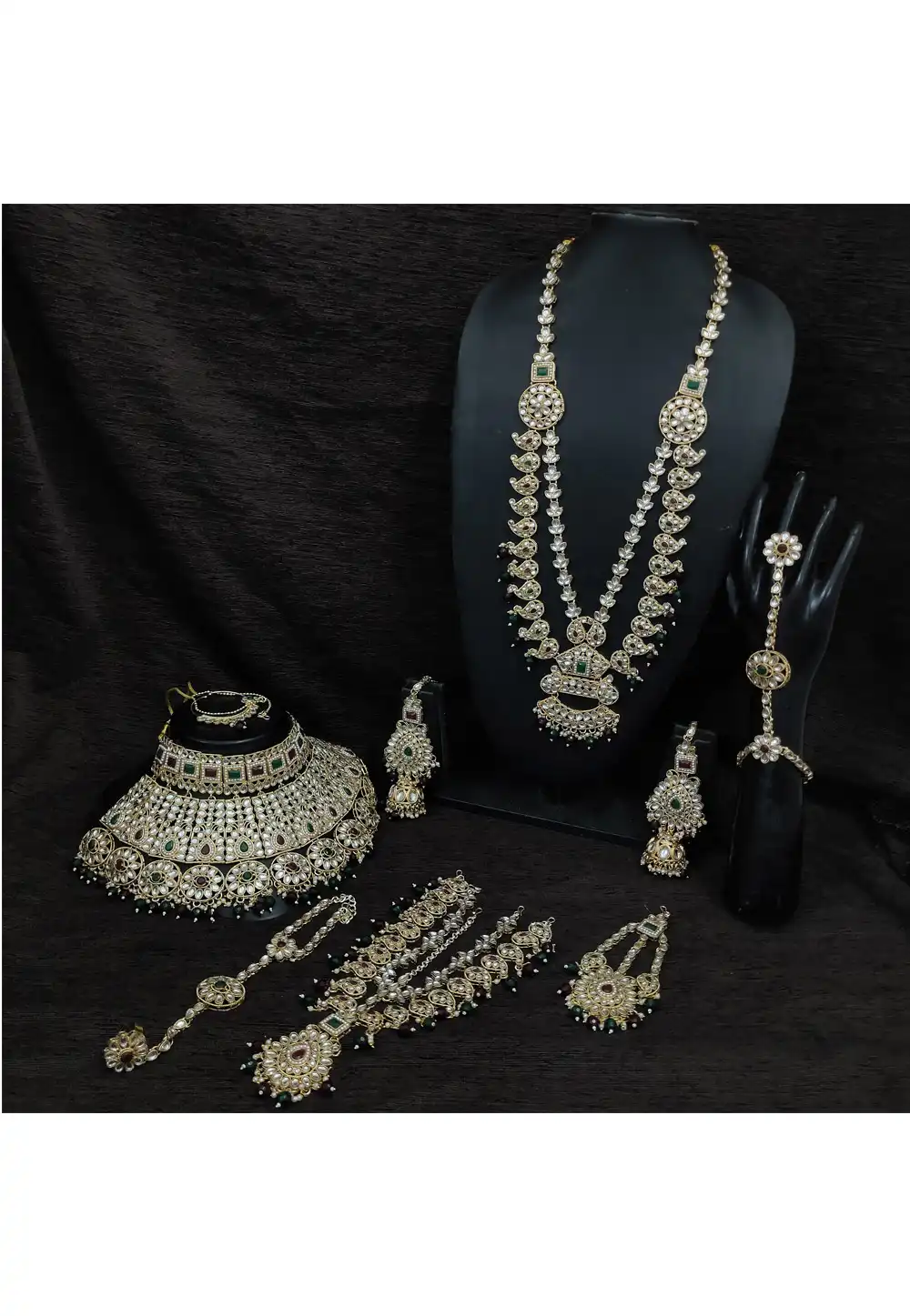 Multicolor Alloy Bridal Set 328399