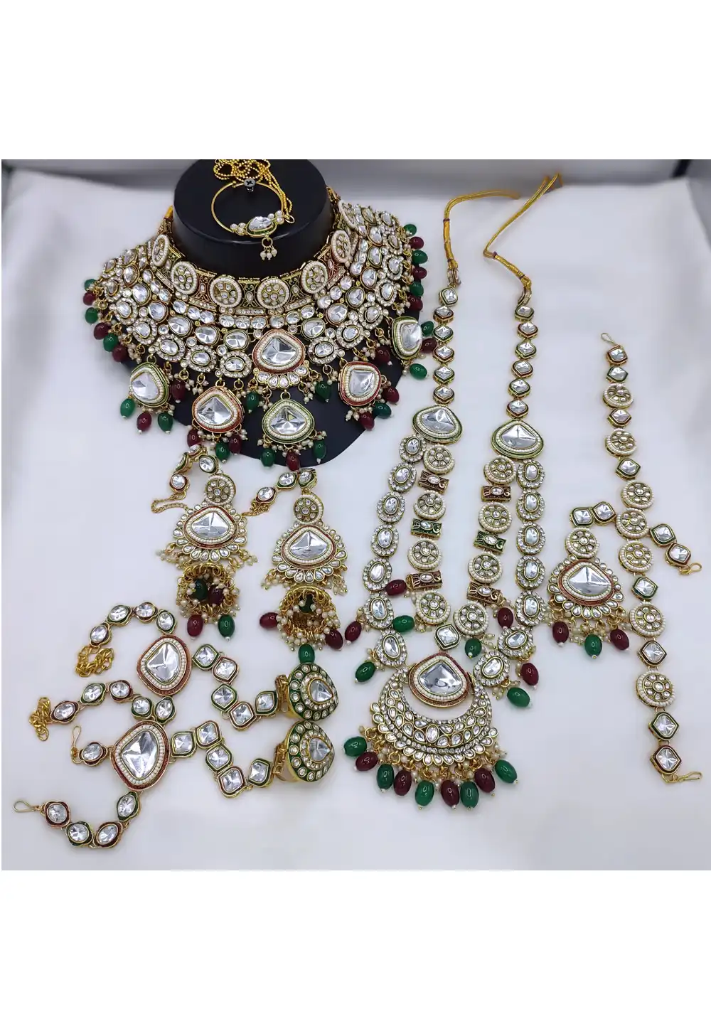Multicolor Alloy Bridal Set 328417