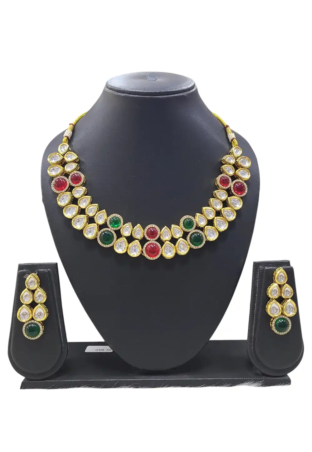 Multicolor Alloy Necklace With Earrings 313526
