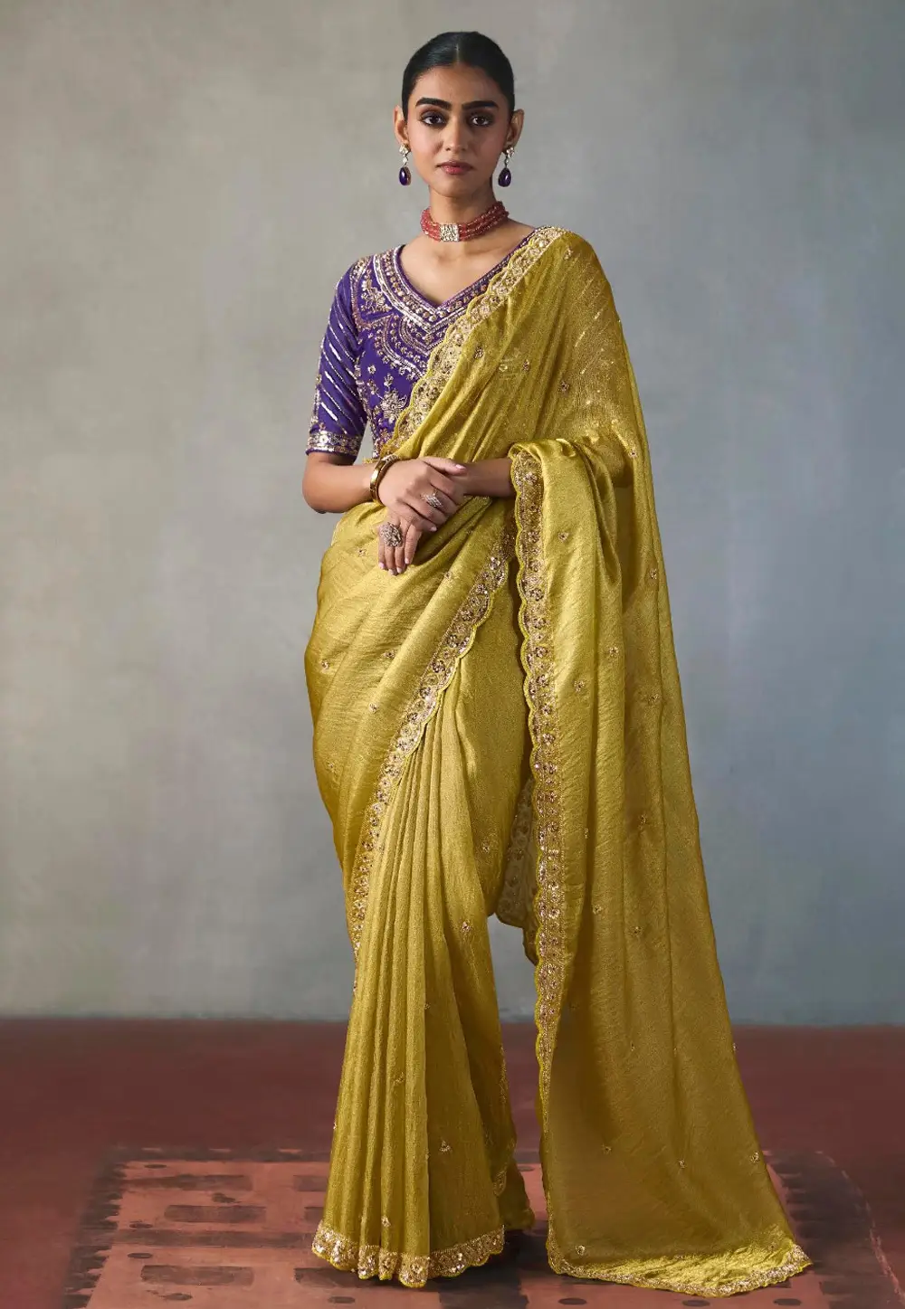 Pista Green Silk Saree With Blouse 335599