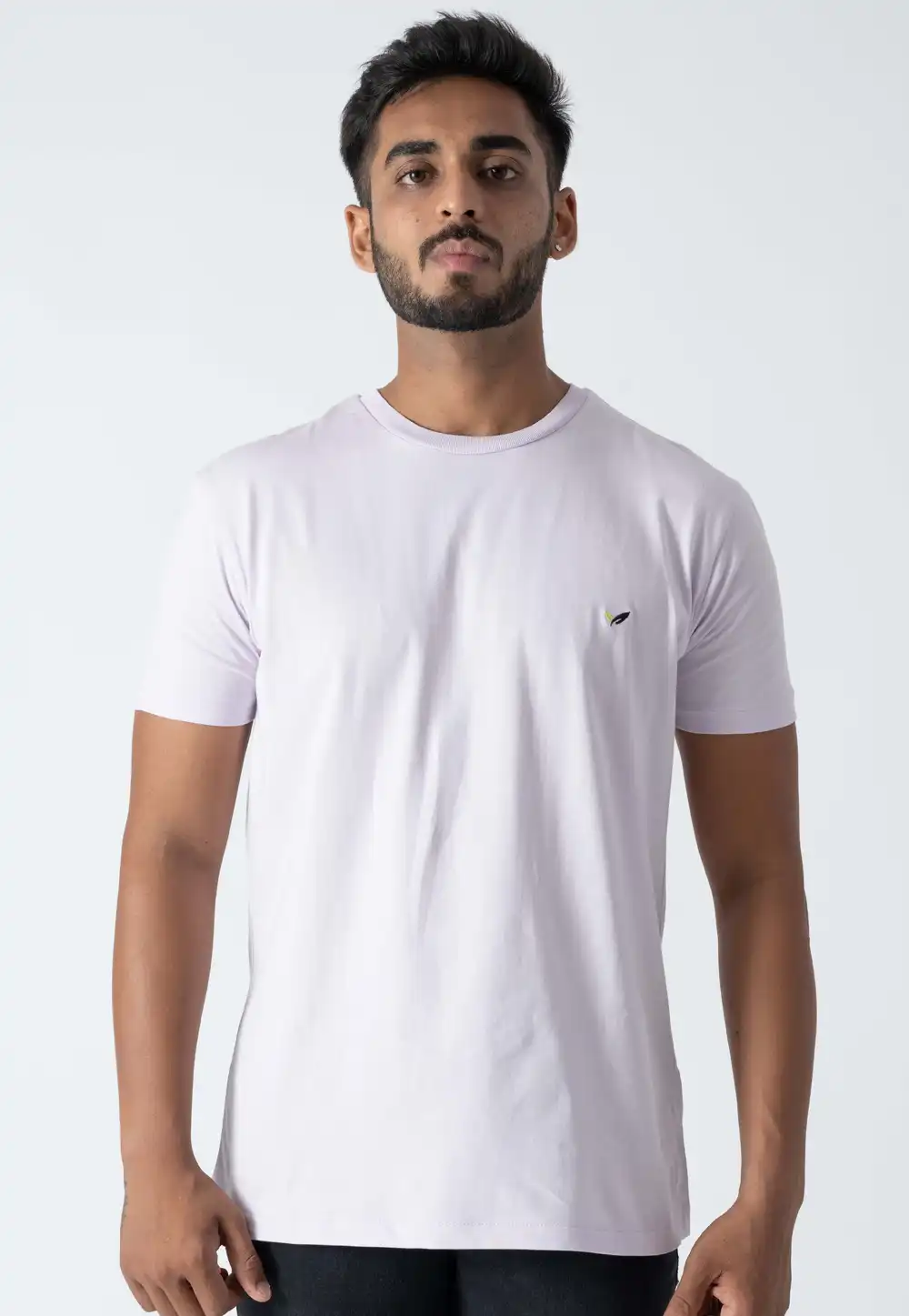 White Cotton Mens T-Shirt 313235