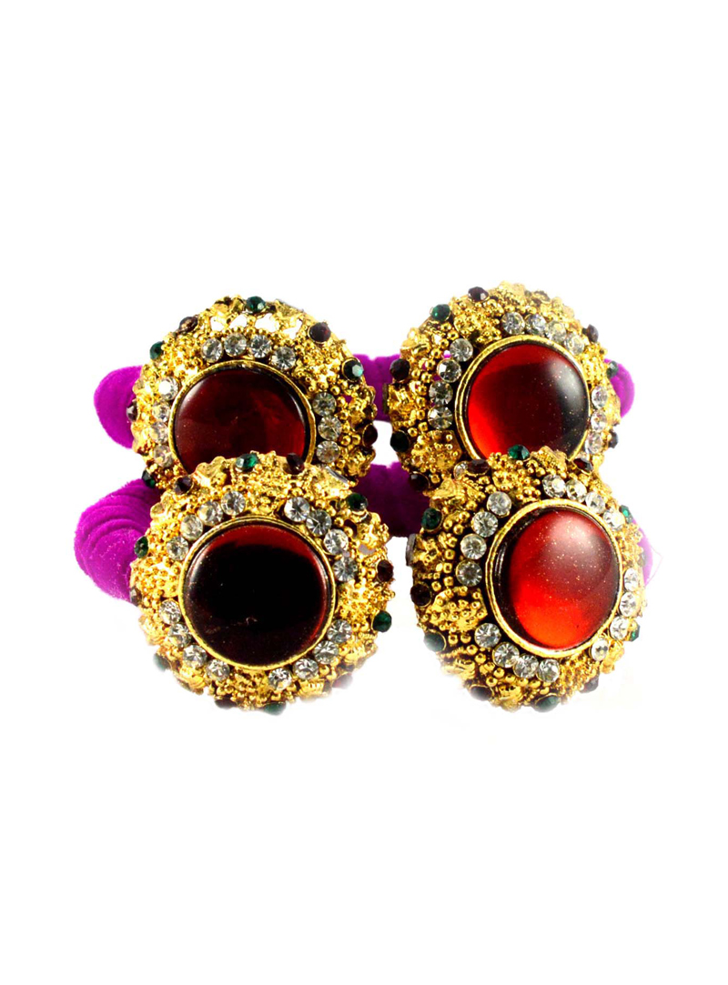 Magenta Brass Kada 108040