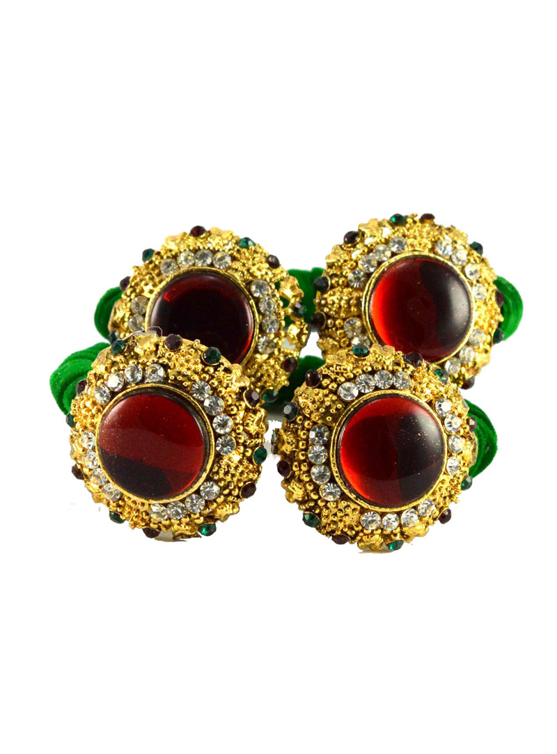 Green Brass Kada 108063