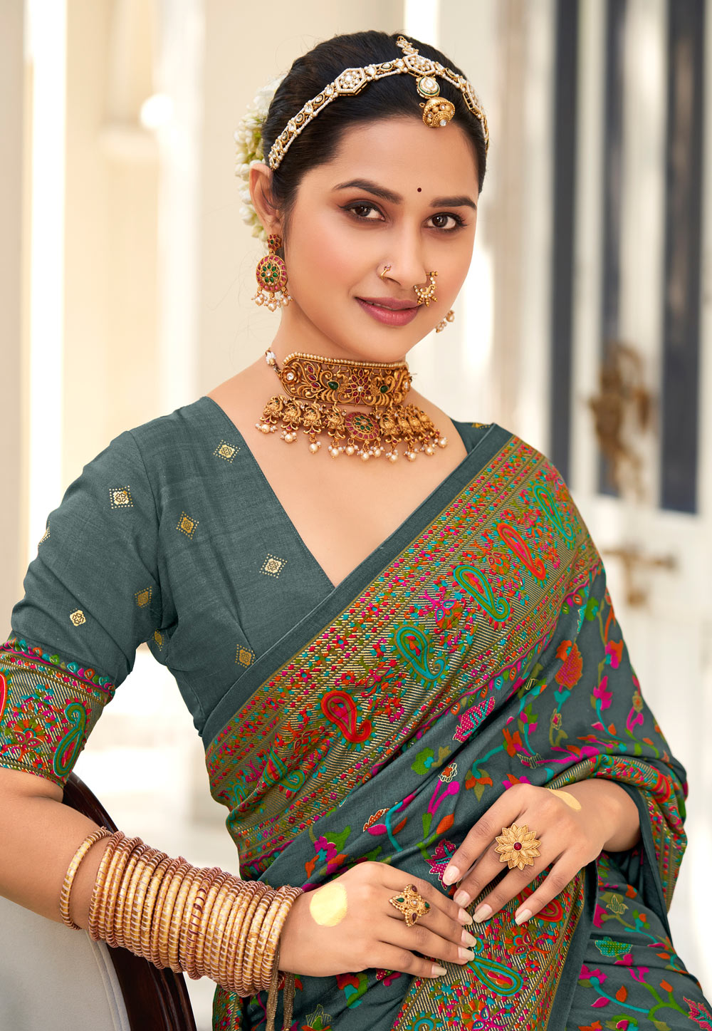 Buy Sareemall Printed Daily Wear Art Silk Light Green Sarees Online @ Best  Price In India | Flipkart.com